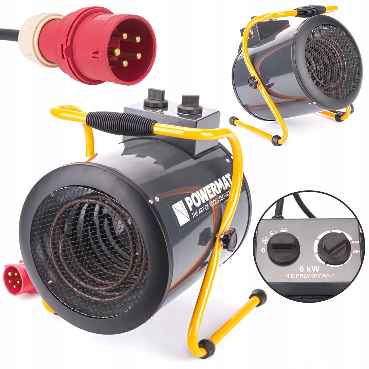 Elektrický ohrievač Powermat 6 kW